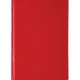 Ежедневник недатированный А5+, 136л,  IDEAL NEW   красный  3-122/06