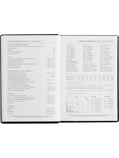 Ежедневник недатированный черный, А5,148x218, 352стр, Agenda