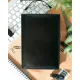Ежедневник недатированный черн, А6, 100x150, 320стр, Agenda