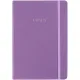 Ежедневник недатированный сиреневый, А5 136 л., Diary, ATTACHE