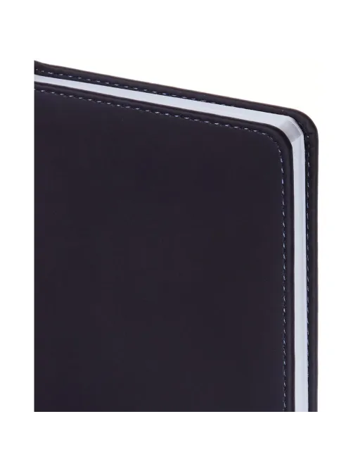 Ежедневник недатированный A6+, 136л, VELVET  темно-синий navy 3-495/16