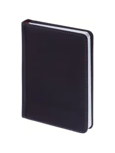 Ежедневник недатированный A6+, 136л, VELVET  темно-синий navy 3-495/16