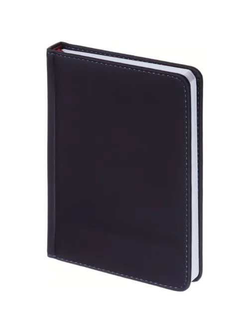 Ежедневник недатированный A6+, 136л, VELVET  темно-синий navy 3-495/16