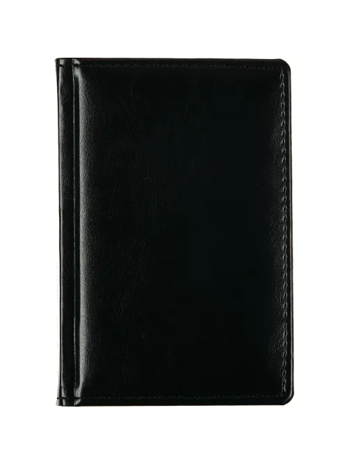 Ежедневник недатированный черн, А6, 100x150, 320стр, Agenda