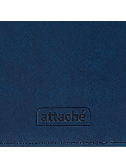 Ежедневник датированный 2026 Attache А5, 180л, 143х210мм, Сиам, синий