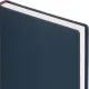 Ежедневник недатированный А5+, 136л, VELVET темно - синий  3-115/18
