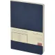 Ежедневник недатированный А5 MEGAPOLIS CLASSIC FLEX ТЕМНО-СИНИЙ, 3-788/06