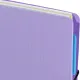 Ежедневник недатированный Bright Colours на спирали, А5, 272 стр, СИРЕНЕВЫЙ