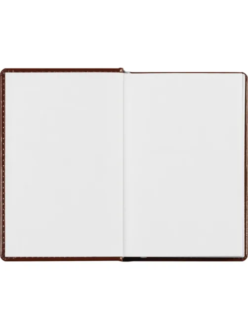 Ежедневник недатированный коричневый,А6,100x150, 320стр,Agenda