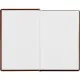 Ежедневник недатированный коричневый,А6,100x150, 320стр,Agenda