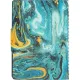 Ежедневник недатированный Fluid Attache Selection бирюз 140х200 мм,192с