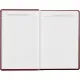 Ежедневник недатированный бордо, А6,100x150, 320стр, Agenda