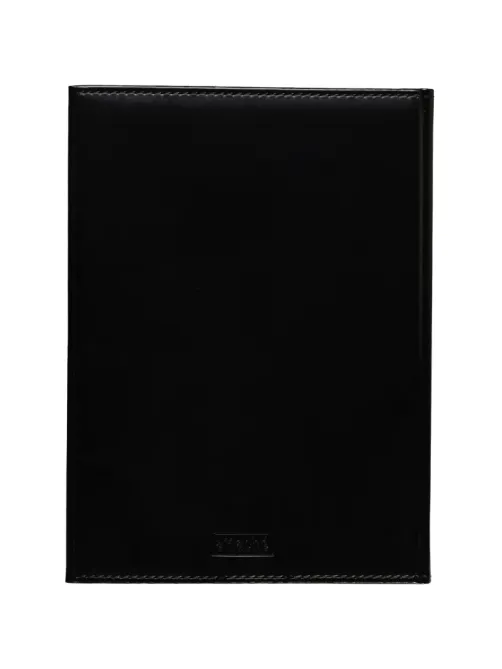 Ежедневник недатированный чёрный, А4, 200x270мм, 176 л, ATTACHE Каньон
