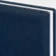 Ежедневник недатированный синий,А5,143х210мм,176л,ATTACHE Сиам