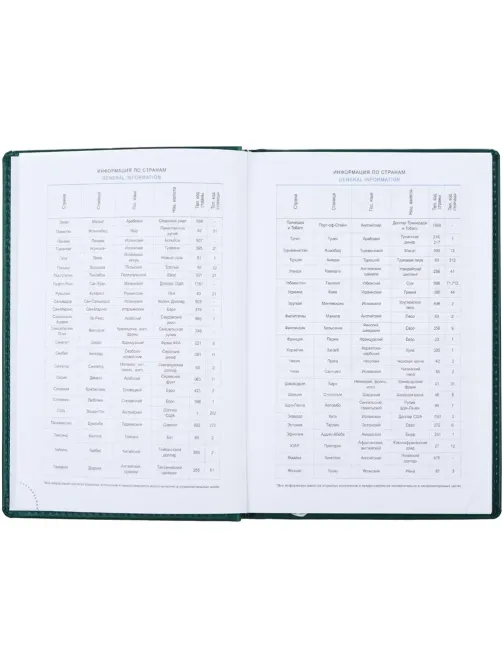 Ежедневник недатированный зеленый,А5,148х218,176л,ATTACHE Вива
