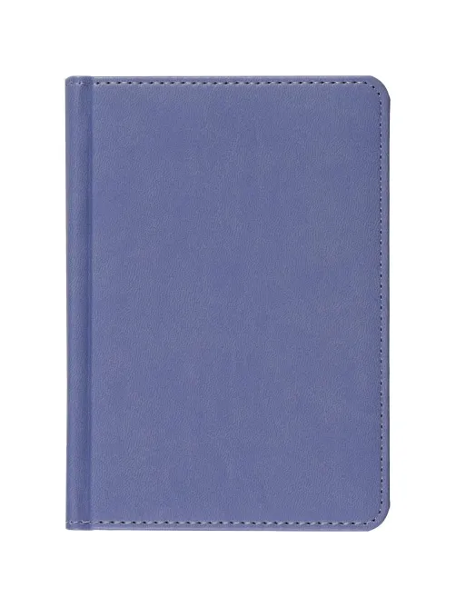 Ежедневник недатированный A6+, 136л, VELVET сиреневый 3-495/11
