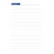 Ежедневник недатированный синий, А5 136 л., Journal, ATTACHE