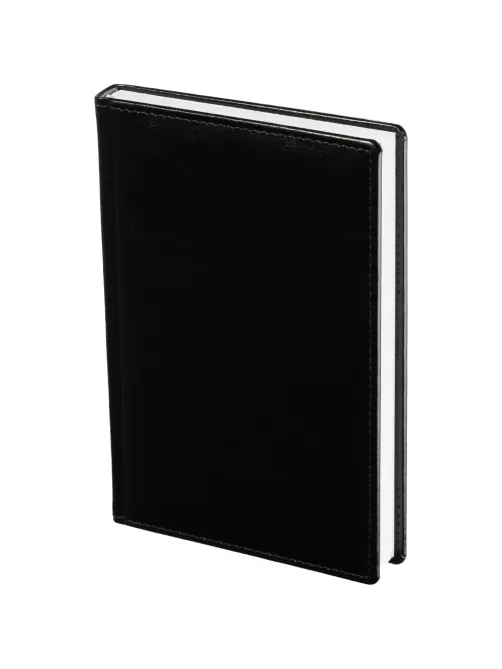 Ежедневник недатированный черный, А5,148x218, 352стр, Agenda