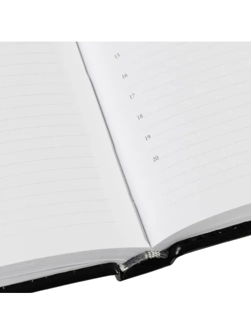 Ежедневник недатированный черн, А6, 100x150, 320стр, Agenda
