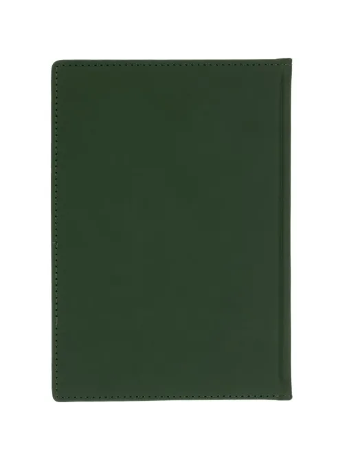 Ежедневник недатированный А5+ Velvet, темно-зеленый 3-115/24