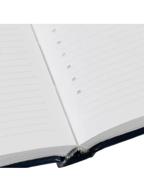 Ежедневник недатированный синий, А6,100x150, 320стр, Agenda