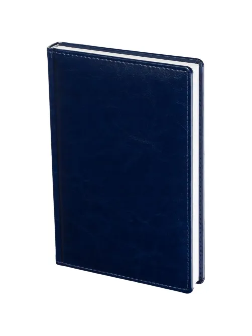 Ежедневник недатированный синий, А5, 148x218, 352стр, Agenda
