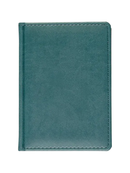 Ежедневник недатированный бирюзовый,А6,110х155мм,176л,ATTACHE Сиам