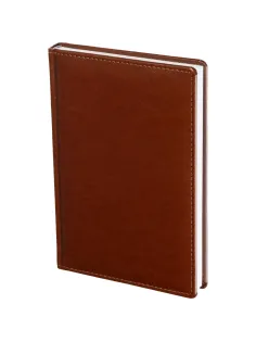 Ежедневник недатированный коричн, А5, 148x218, 352стр, Agenda