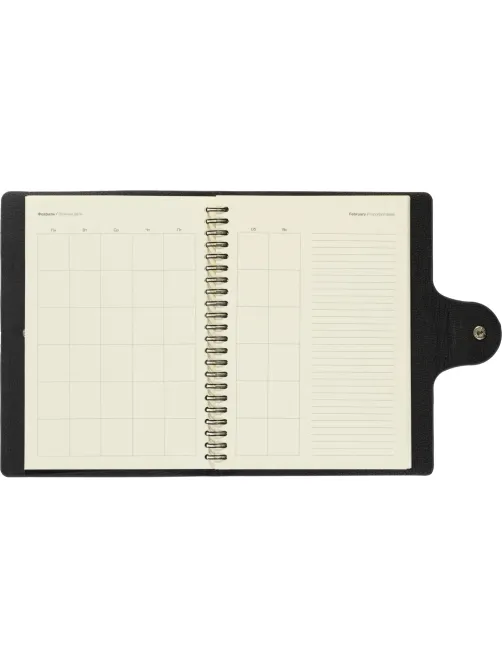 Ежедневник недатированный Fluid Attache Selection бирюз 140х200 мм,192с