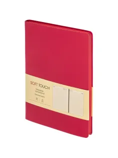 Ежедневник недатированный А5 136л  SOFT TOUCH интеграл.розовый ЕКСТ52513608