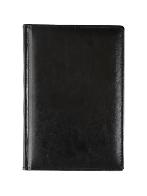Ежедневник недатированный черный, А5,148x218, 352стр, Agenda