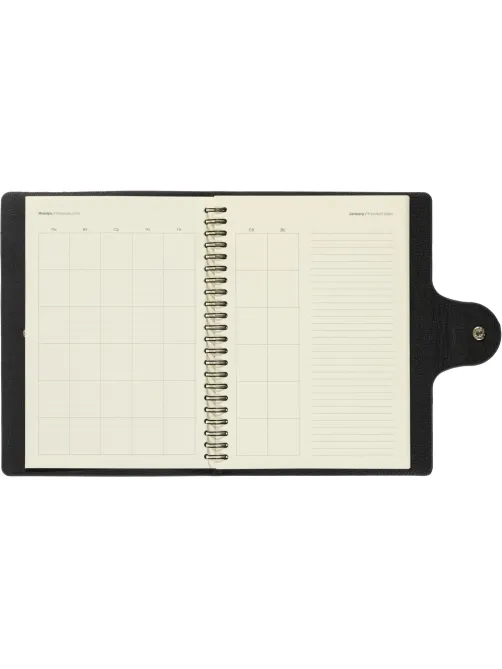Ежедневник недатированный Fluid Attache Selection бирюз 140х200 мм,192с