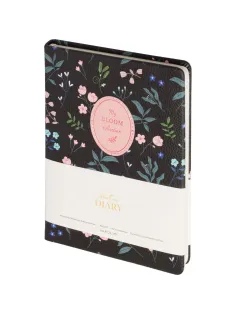 Ежедневник недатированный IF 14х20см 192 стр, твердый, Diary, I1660/black