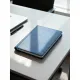 Ежедневник недатированный А5+, 136л, VELVET темно - синий  3-115/18
