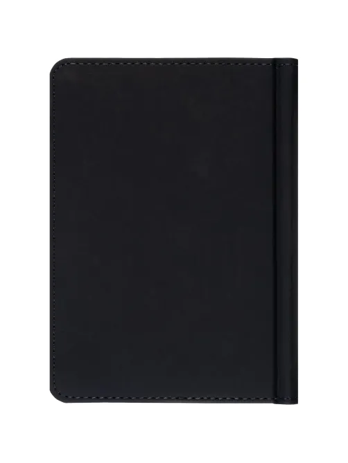 Ежедневник недатированный A6+, 136л, VELVET  темно-синий navy 3-495/16