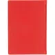 Ежедневник недатированный А5+, 136л, VELVET красный  3-115/10