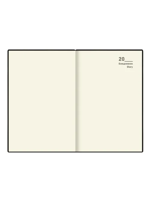 Ежедневник недатированный Deli Simple, A5, 136л, Джинс CN145-Brown