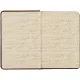 Ежедневник недатированный A6+, 136л, SIDNEY NEBRASKA бордовый 3-496/01