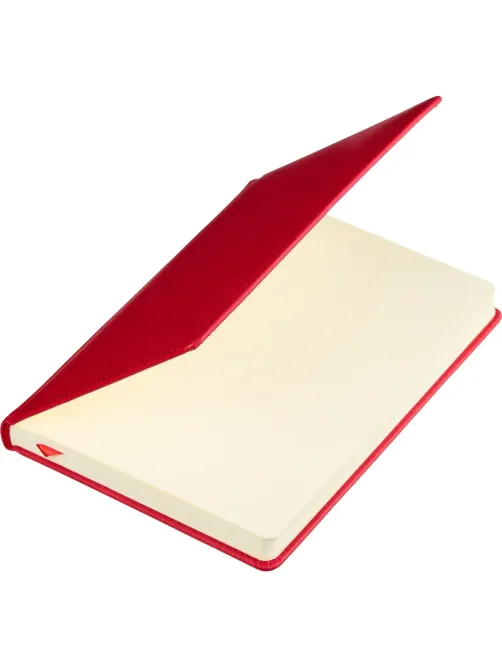 Ежедневник недатированный А5+ CLASSIC иск.кожа КРАСНЫЙ 3-689/04