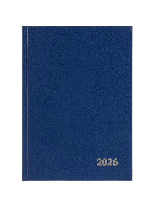 Ежедневник датированный 2026 Выбор есть, А5, 160л, бумвинил, синий