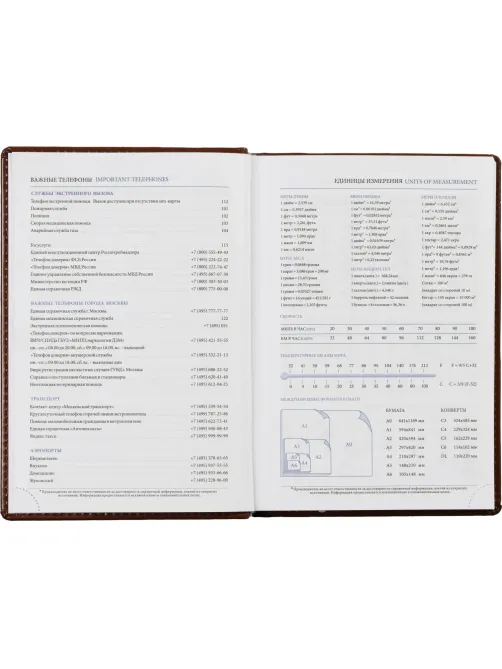 Ежедневник недатированный коричн, А5, 148x218, 352стр, Agenda