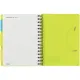 Ежедневник недатированный Bright Colours на спирали,  А5, 272 стр., ЛАЙМ