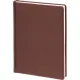 Ежедневник недатированный А5+, 136л, VELVET бордовый  3-115/02