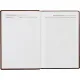 Ежедневник недатированный коричн, А5, 148x218, 352стр, Agenda