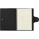 Ежедневник недатированный Fluid Attache Selection бирюз 140х200 мм,192с