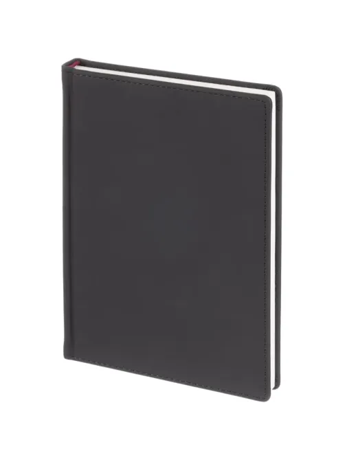Ежедневник недатированный А5+, 136л, VELVET темно-синий navy  3-115/16