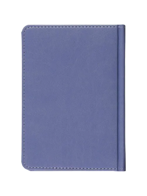 Ежедневник недатированный A6+, 136л, VELVET сиреневый 3-495/11