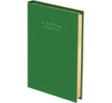 Ежедневник недатированный зеленый, А5 136 л., Do small things, ATTACHE
