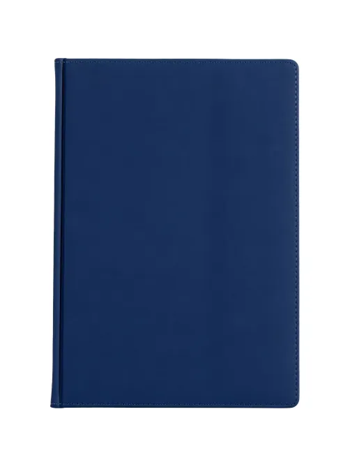 Ежедневник недатированный А4 210 х 300 мм Velvet синий 272 стр. 3-116/01