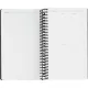Ежедневник недатированный А5 AGENDA на спирали, черный, 128л 3-746/01